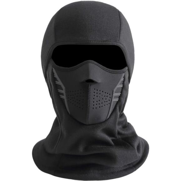 Winter Windproof Fleece Ski Mask Balaclava Headwear Motorcycle Thermal Face Mask - Picture 1 of 6